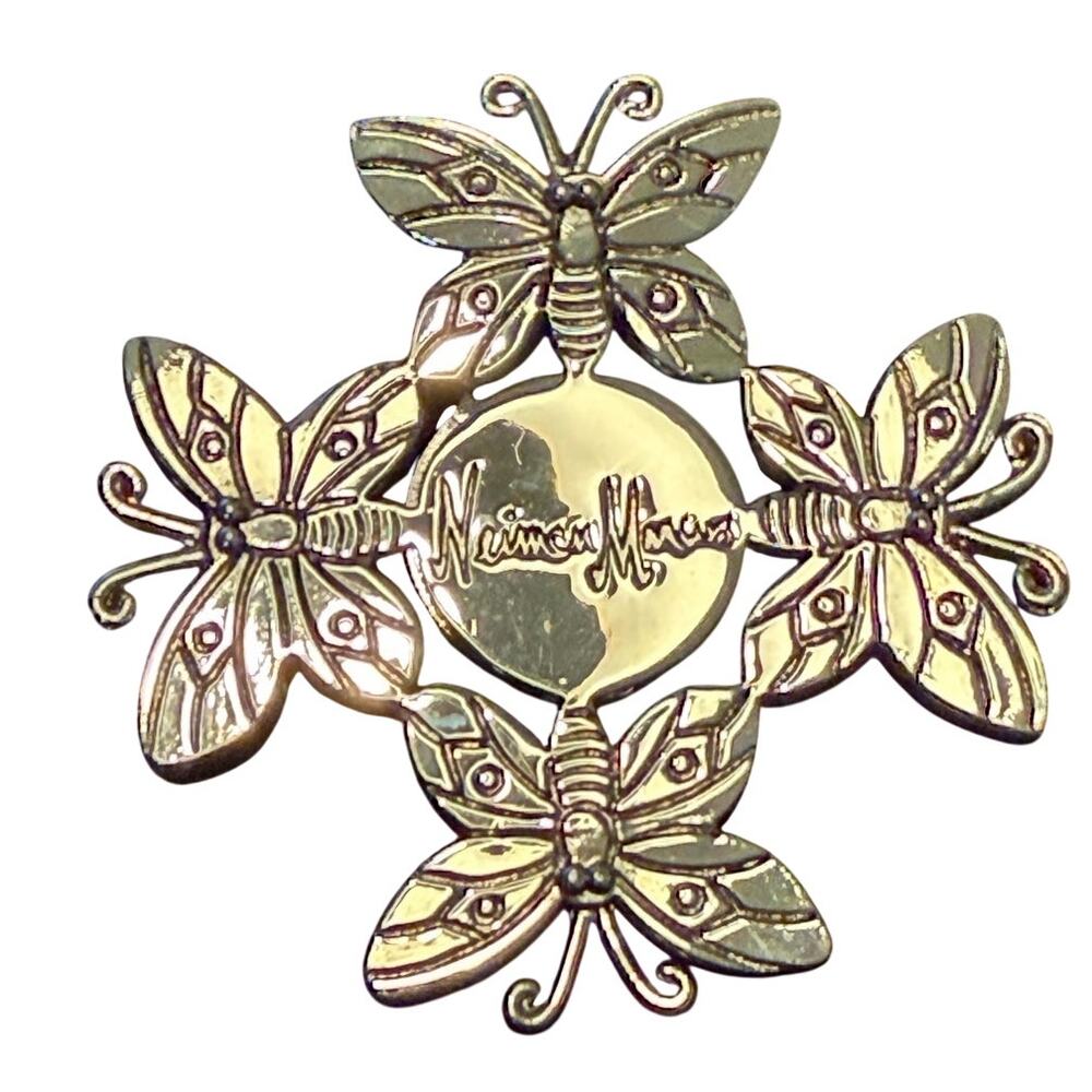 Emilia Castillo Butterfly Scarf Clip for Neiman Marcus, 1996